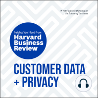 Customer Data and Privacy