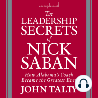 The Leadership Secrets of Nick Saban