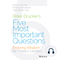 Peter Drucker's Five Most Important Questions