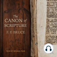 The Canon of Scripture