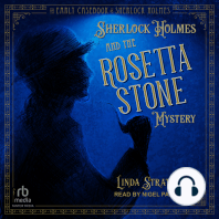 Sherlock Holmes and the Rosetta Stone Mystery