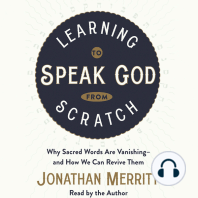 Learning to Speak God from Scratch