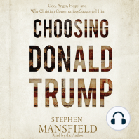 Choosing Donald Trump