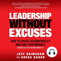 Leadership Without Excuses