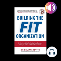 Building the Fit Organization