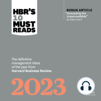 HBR's 10 Must Reads 2023: The Definitive Management Ideas of the Year from Harvard Business Review (with bonus article "Persuading the Unpersuadable" By Adam Grant)