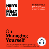 HBR's 10 Must Reads on Managing Yourself (with bonus article "How Will You Measure Your Life?" by Clayton M. Christensen)