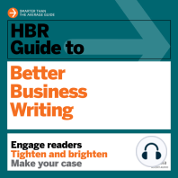 HBR Guide to Better Business Writing