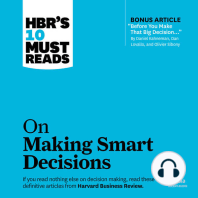 HBR's 10 Must Reads on Making Smart Decisions