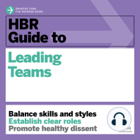 HBR Guide to Leading Teams