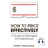 How to Price Effectively
