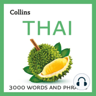 Learn Thai: 3000 essential words and phrases