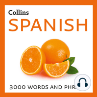 Learn Spanish: 3000 essential words and phrases