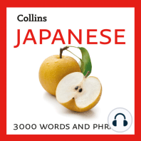 Learn Japanese: 3000 essential words and phrases