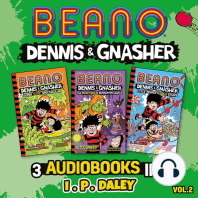 Beano Dennis & Gnasher – 3 Audiobooks in 1