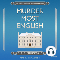 Murder Most English