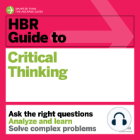 HBR Guide to Critical Thinking