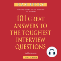 101 Great Answers to the Toughest Interview Questions