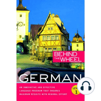 Behind the Wheel - German 1
