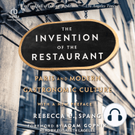 The Invention of the Restaurant