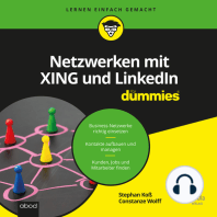 Netzwerken mit Xing und LinkedIn für Dummies