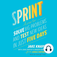 Sprint: How to Solve Big Problems and Test New Ideas in Just Five Days