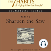 Habit 7 Sharpen the Saw