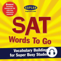 SAT Words to Go