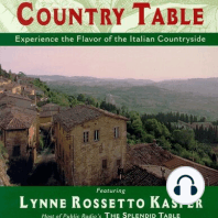 The Stories from The Italian Country Table: Exploring the Culture of Italian Farmhouse Cooking