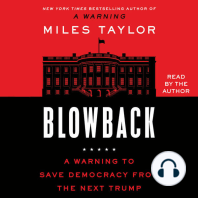 Blowback: A Warning to Save Democracy from the Next Trump