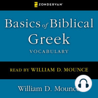 Basics of Biblical Greek Vocabulary