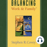 Balancing Work & Family