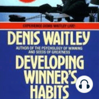 Developing Winner's Habits