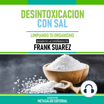 Desintoxicacion Con Sal - Basado En Las Enseñanzas De Frank Suarez by  Metasalud Editorial - Audiobook