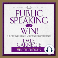 Public Speaking to Win