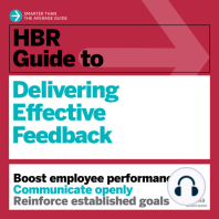 HBR Guide to Delivering Effective Feedback