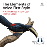 The Elements of Voice First Style