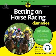 Betting On Horse Racing For Dummies, 2nd Edition