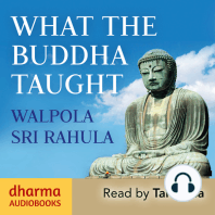 What the Buddha Taught