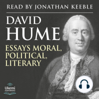 Essays, Moral, Political, and Literary