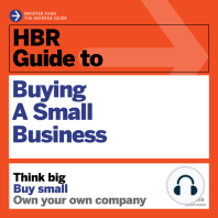 HBR Guide to Buying a Small Business