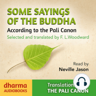 Some Sayings of the Buddha