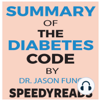 Summary of The Diabetes Code