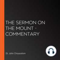 The Sermon on the Mount - Commentary