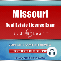 Missouri Real Estate License Exam AudioLearn