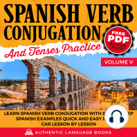 Spanish Verb Conjugation And Tenses Practice Volume V