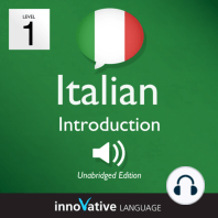 Learn Italian - Level 1