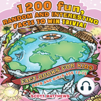 1200 Fun, Random & Interesting Facts To Win Trivia! - Fact Books For Kids (Boys and Girls Age 12 - 15)