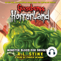 Monster Blood For Breakfast! (Goosebumps HorrorLand #3)
