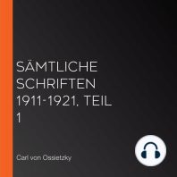 Sämtliche Schriften 1911-1921, Teil 1